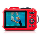 Kodak Pixpro WPZ2 Waterproof Shockproof 16MP 2.7-Inch LCD Camera (Red) Bundle