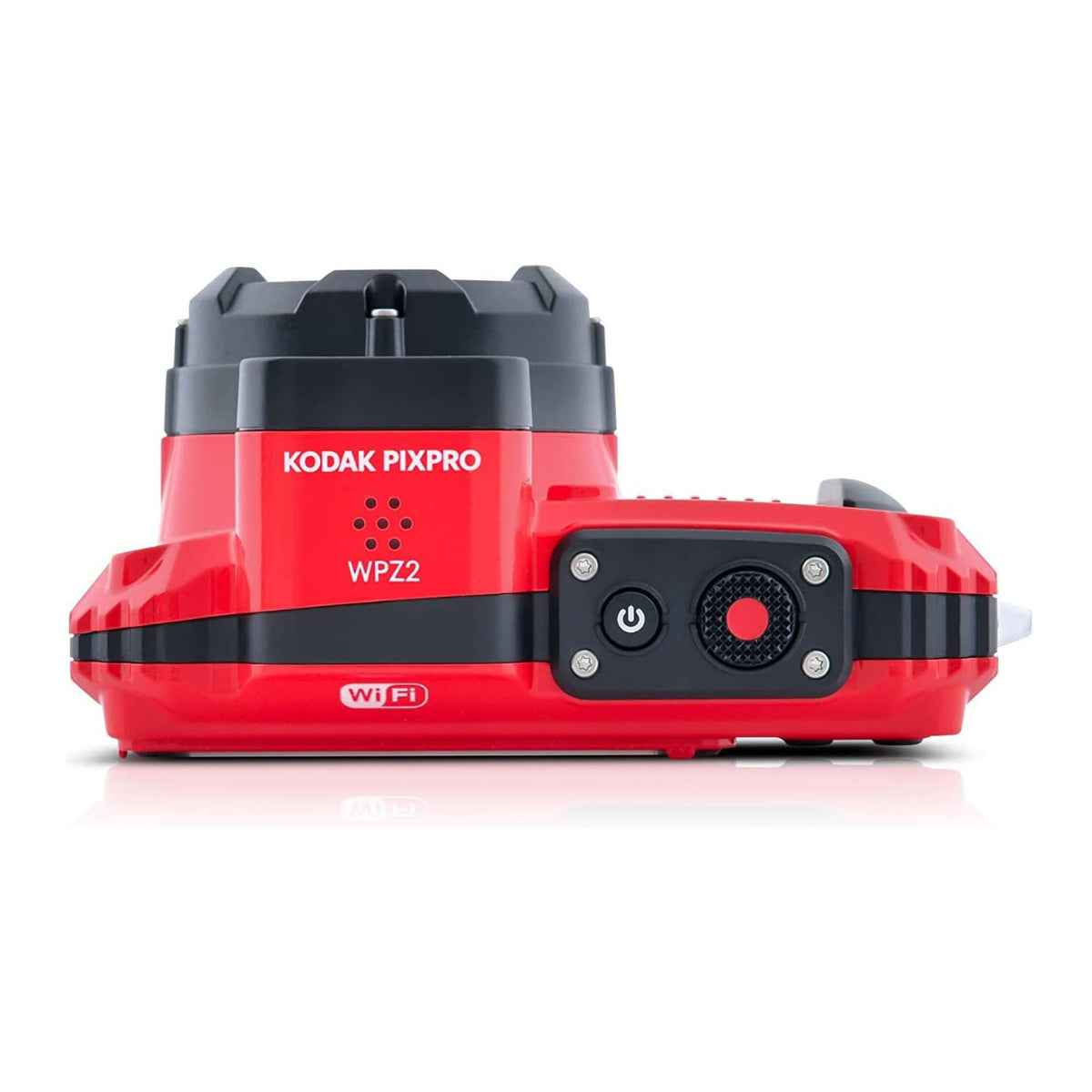 Kodak Pixpro WPZ2 Waterproof Shockproof 16MP 2.7-Inch LCD Camera (Red) Bundle