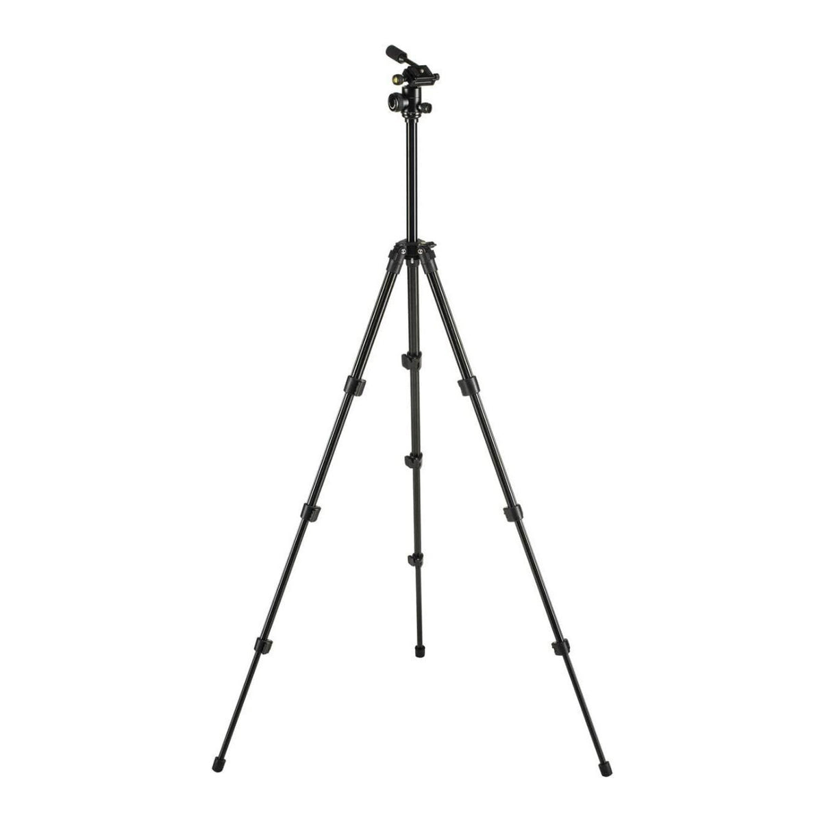 Nikon 16749 Compact Four-Section Aluminum Tripod (Black) with Cleaning Bundle