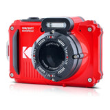 Kodak Pixpro WPZ2 Waterproof Shockproof 16MP 4x 2.7-Inch LCD Camera (Red) Bundle