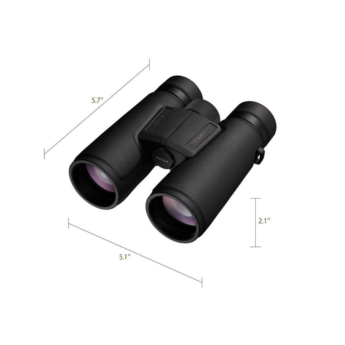 Nikon Monarch M5 8x42 Binoculars with Aluminum Tripod (with adapter) Bundle