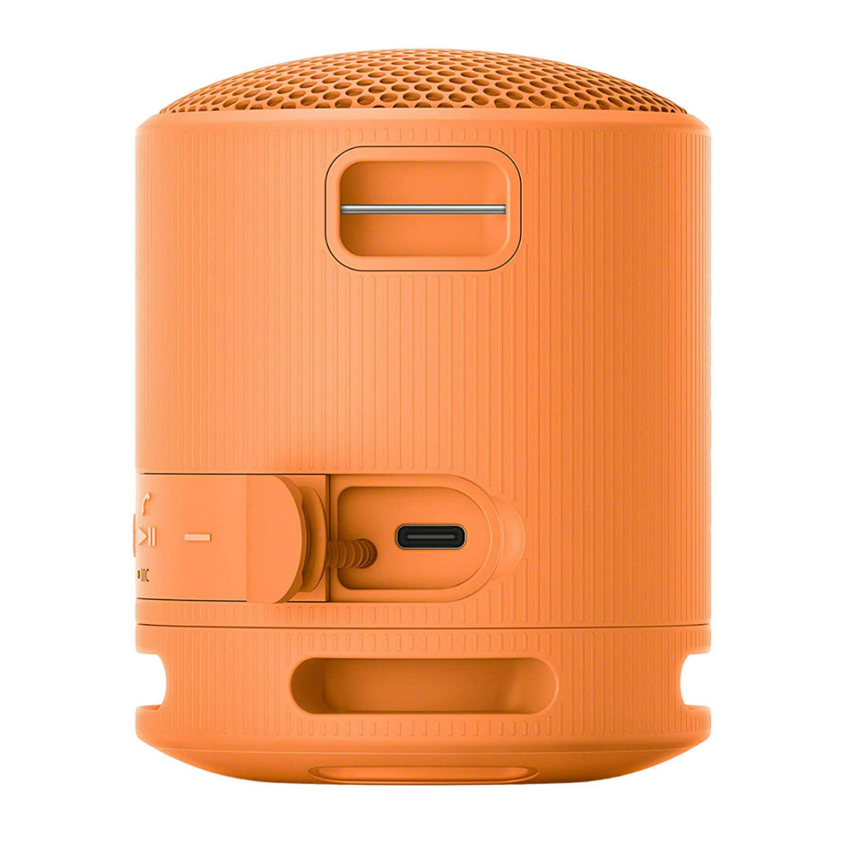 Sony SRS-XB100 Wireless Bluetooth Portable Lightweight Travel Speaker (Orange) with Case Bundle