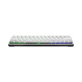 Cooler Master SK620 Wired Mechanical Low Profile Gaming Keyboard with Red Switches (Silver White)