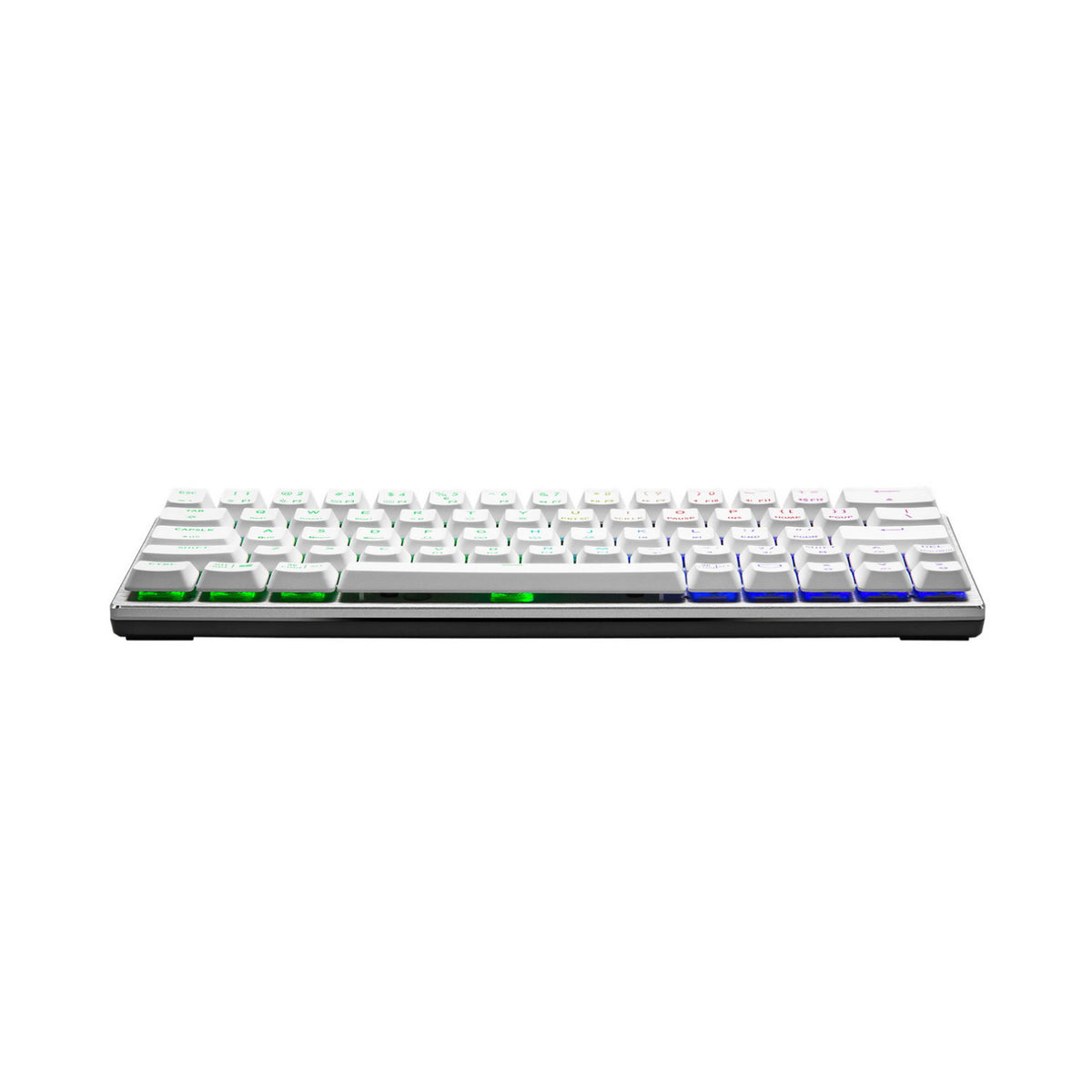 Cooler Master SK620 Wired Mechanical Low Profile Gaming Keyboard (Silver White) (Open Box)