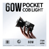 Zhiyun MOLUS G60 Bi-Color Pocket COB Monolight (Combo Kit)