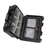 Nanuk 915 Pro IP67 Rated Impact-Resistant Hard Case with Soft Grip and Ergonomic Handle (Black)
