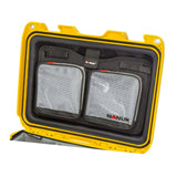 Nanuk 915 Pro IP67 Rated Impact-Resistant Hard Case with Soft Grip and Ergonomic Handle (Yellow)
