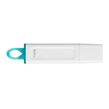 Kingston 64GB DataTraveler Exodia USB 3.2 Flash Drive with Protective Cap(White)