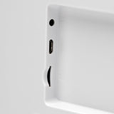 Koah Smart Wi-Fi 10.1" Digital Photo Frame with FRAMEO, (8GB, Brown Wood)