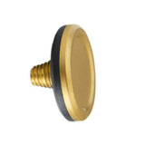 Leica Brass, Blasted Finish Soft Release Button on Leica Q3 and M-Series Cameras