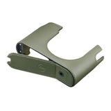 Leica Vegetable-Tanned Leather Half-Case for Q3 Camera with Additional Compartment (Olive Green)