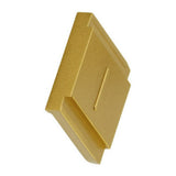 Leica Hotshoe Cover for Leica Q3 Camera (Brass, Blasted Finish)