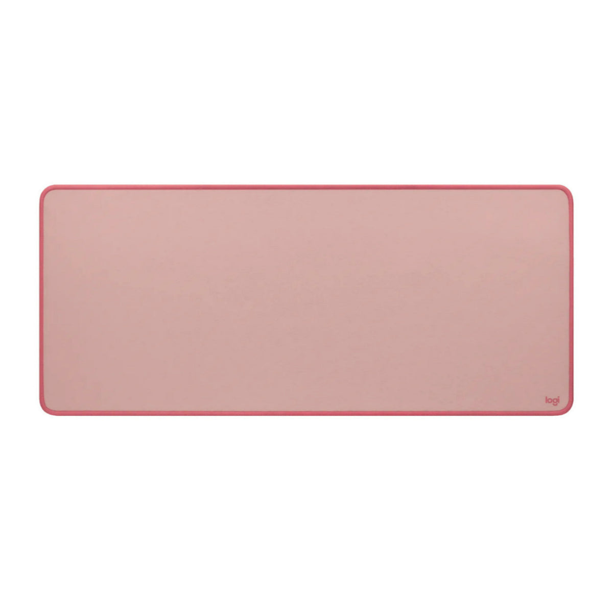 Logitech Studio Series Spill-Resistant Desk Mat with Anti-Slip Base (Dark Rose)