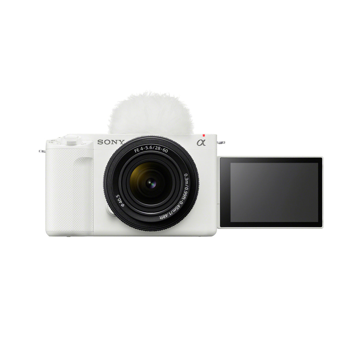 Sony Alpha ZV-E1 Full-frame Mirrorless Vlog Camera with 28-60mm Lens (ILCZV-E1/B, White) Bundle