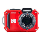 Kodak Pixpro WPZ2 Waterproof Shockproof Dustproof 16MP 4x 2.7-Inch LCD Digital Camera (Red)