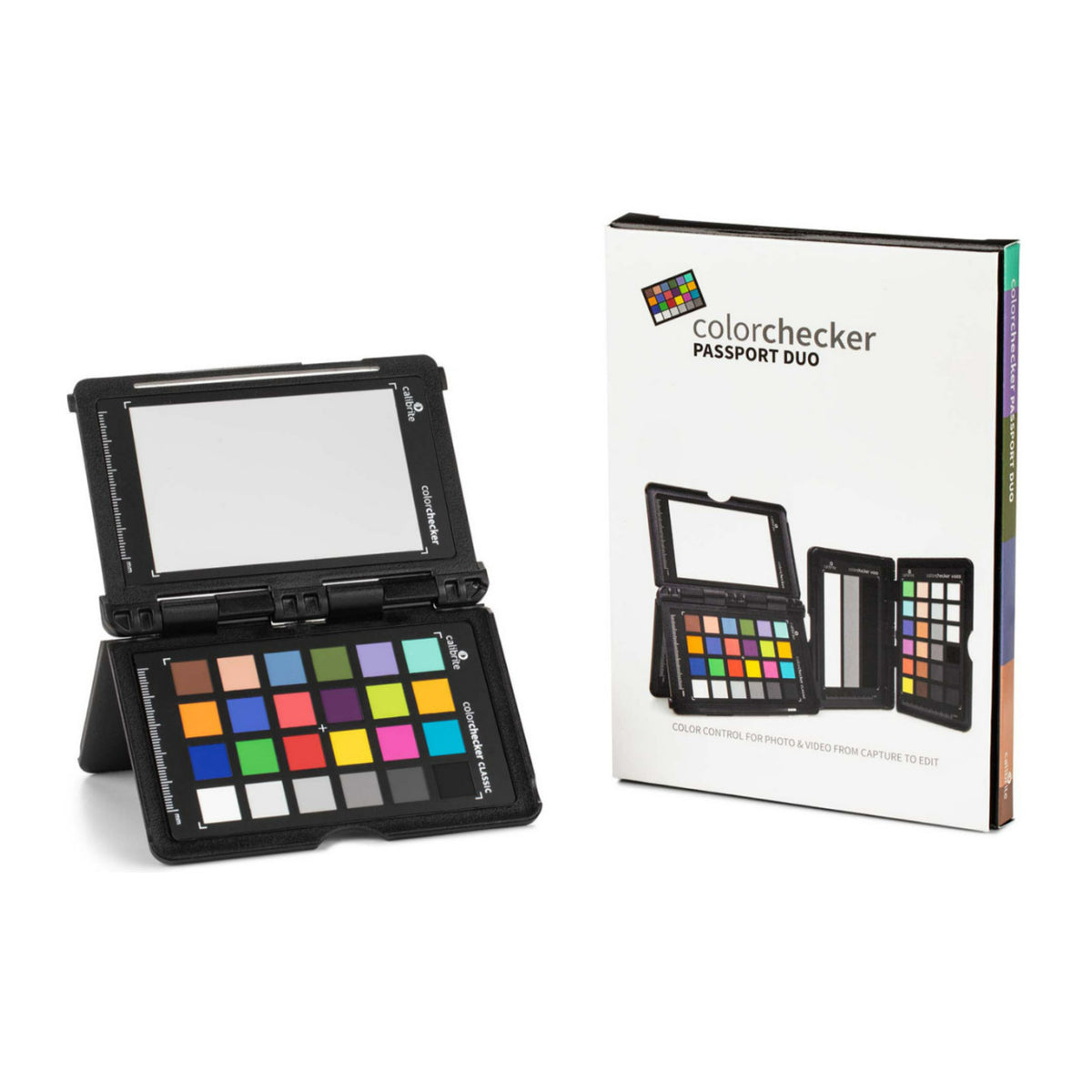 Calibrite ColorChecker Passport DUO 4-Pattern and 52-Field Professional Image Controller with Case