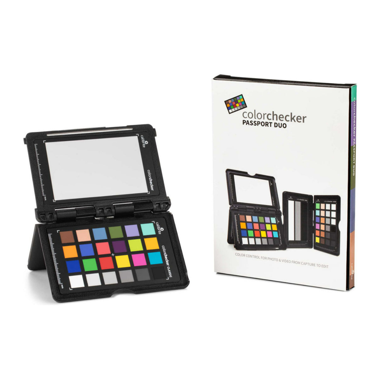 Calibrite ColorChecker Passport DUO 4-Pattern and 52-Field Professional Image Controller with Case