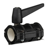 Kupo Pivoting Solid Aluminum Die-Casting Boom Arm Clamp with Plastic Cardboard Insert (Black)