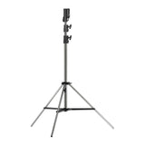 Kupo Master Combo HD Chrome-Plated Steel Stand with Leveling Leg and Cushioned Risers (Silver)