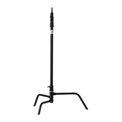 Kupo 40-Inch C Stand Zinc Alloy Casting Turtle Base With Spring Ring Locking System (Black)