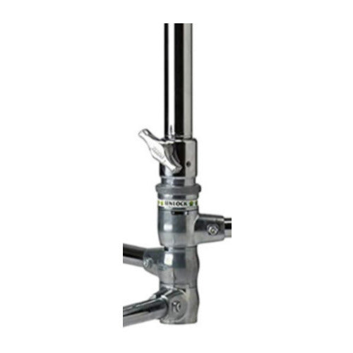 Kupo 20-Inch Master C-Stand with Turtle Base Kit (2.5-Inch Grip Head and 20-Inch Grip Arm, Silver)