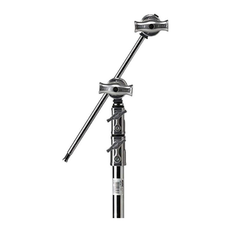 Kupo 20-Inch Master C-Stand with Turtle Base Kit (2.5-Inch Grip Head and 20-Inch Grip Arm, Silver)