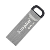 Kingston 64GB DataTraveler Kyson USB 3.2 Gen 1 200MB/s Read 60MB/s Write Speed Metal Flash Drive