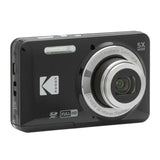 Kodak PIXPRO Friendly Zoom FZ55 Digital Camera (Black) with Camera Case and 32GB Memory Card