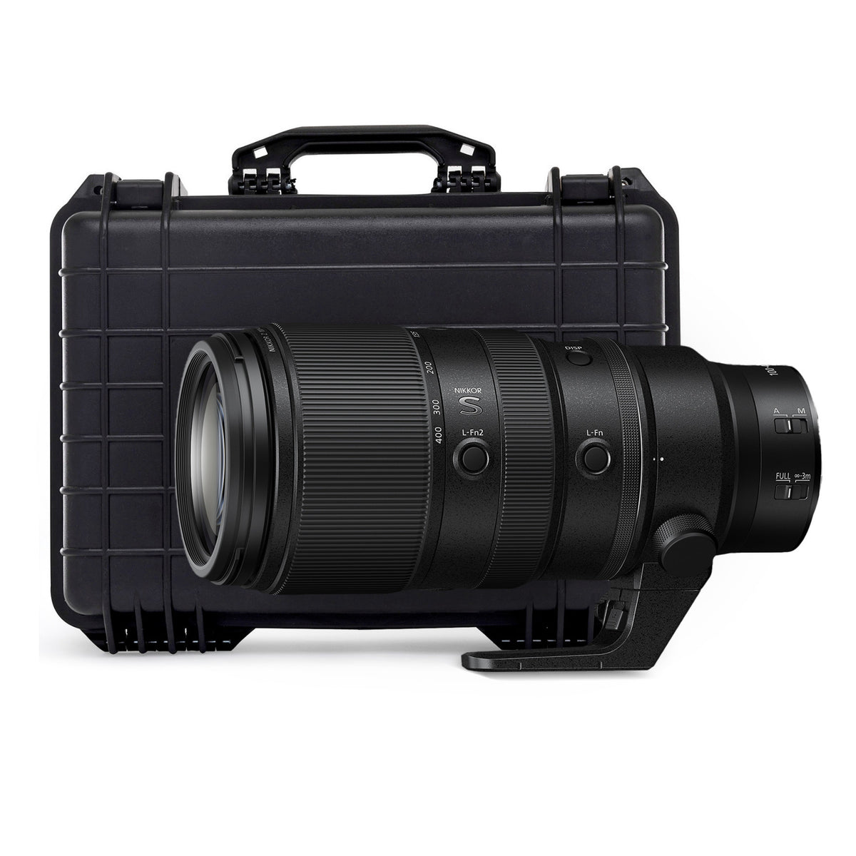 Nikon NIKKOR Z 100-400mm f/4.5-5.6 VR S Lens with Koah Weatherproof Hard Case Bundle