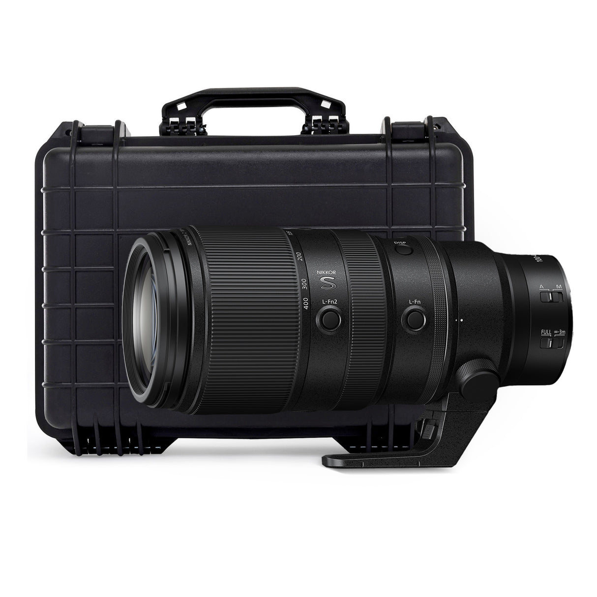 Nikon NIKKOR Z 100-400mm f/4.5-5.6 VR S Lens with Koah Weatherproof Hard Case Bundle