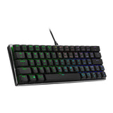 Cooler Master SK620 Wired Mechanical Low Profile Gaming Keyboard with Red Switches (Space Gray)