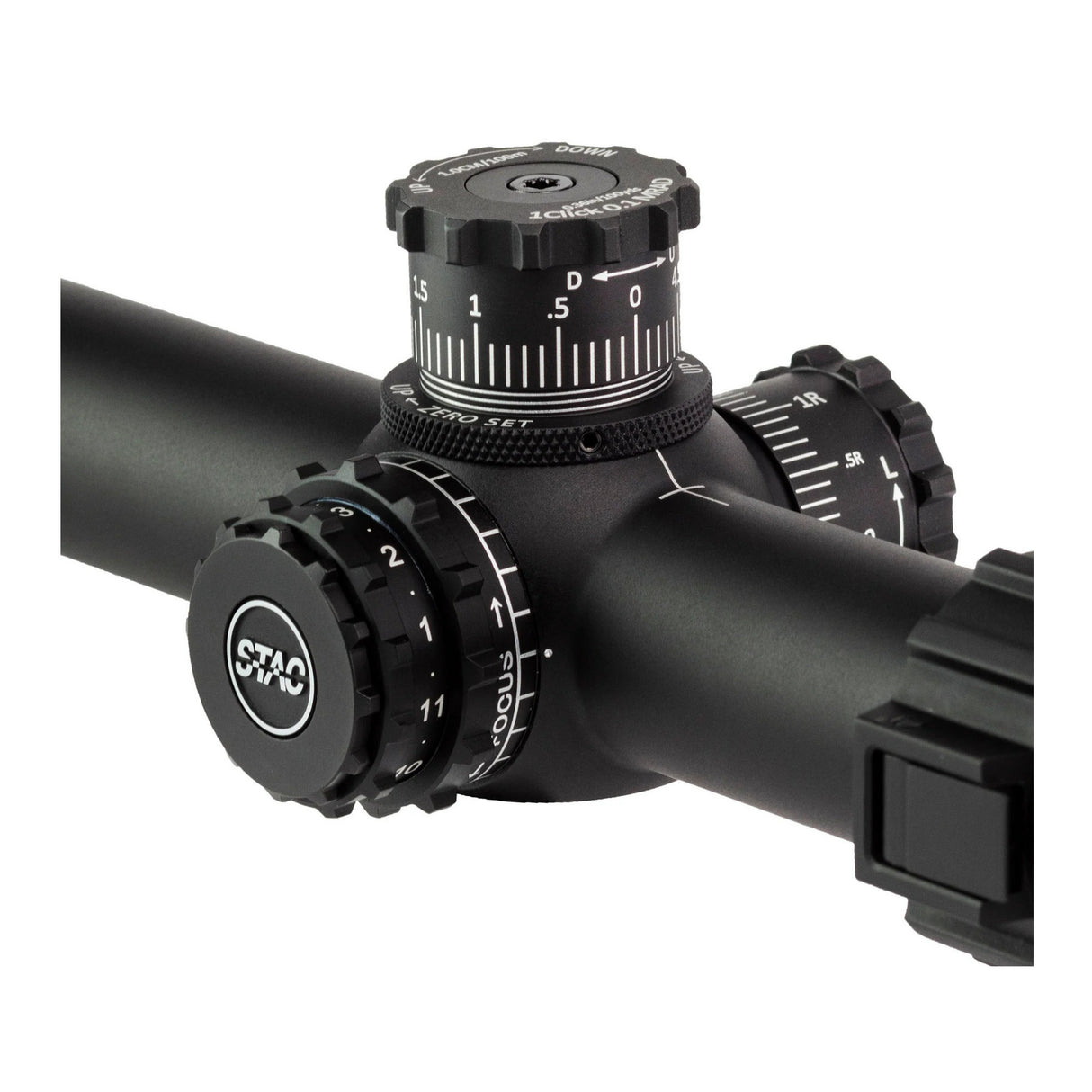 Sightron S-TAC 3-16x42mm Zero Stop Riflescope with MOA-5 Reticle (Black)