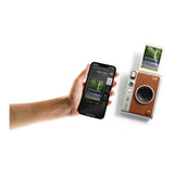Fujifilm Instax Mini Evo 1/5-Inch CMOS F2.0 Aperture Instant Camera (Brown)