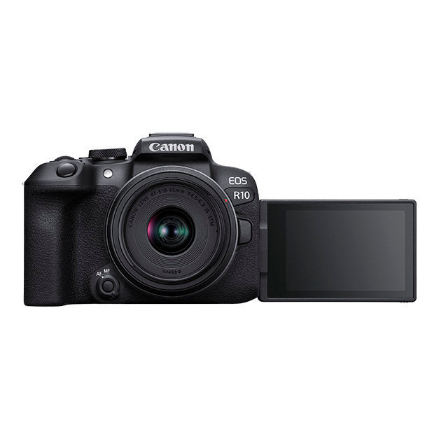 Canon EOS R10 Mirrorless Camera with RF-S 18-45mm Lens with Camera Bag, Memory Card Bundle