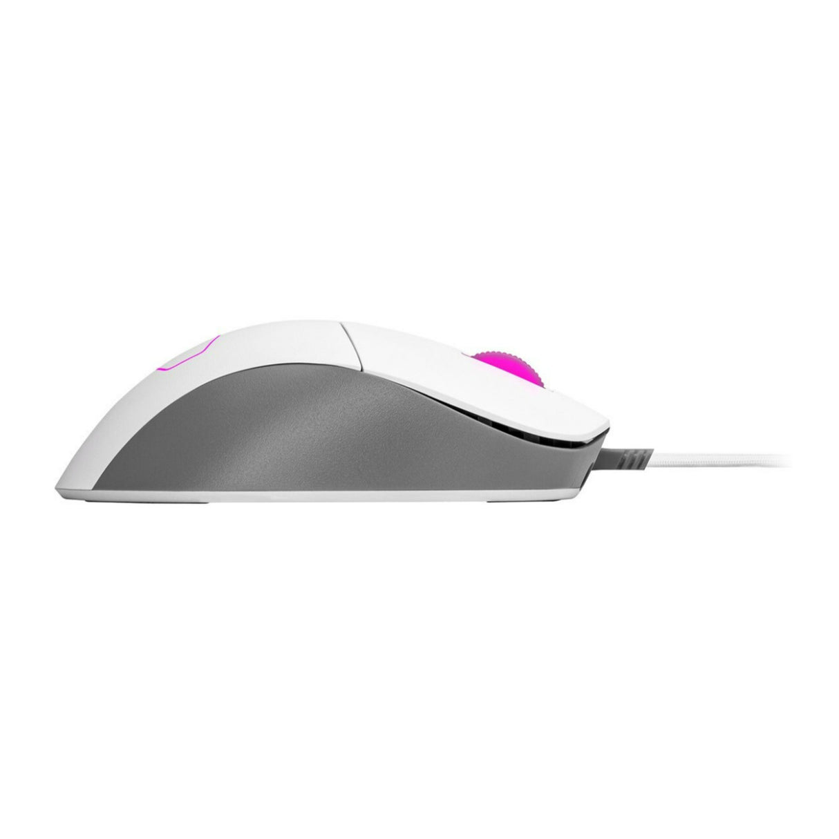 Cooler Master MM730 Ergonomic Design Gaming Mouse with 16,000 DPI Sensor, PTFE Feet (White)