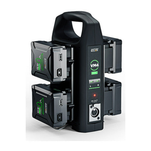 Anton Bauer VM4 Lightweight 4-Position Portable Micro Battery Charger (V-Mount)