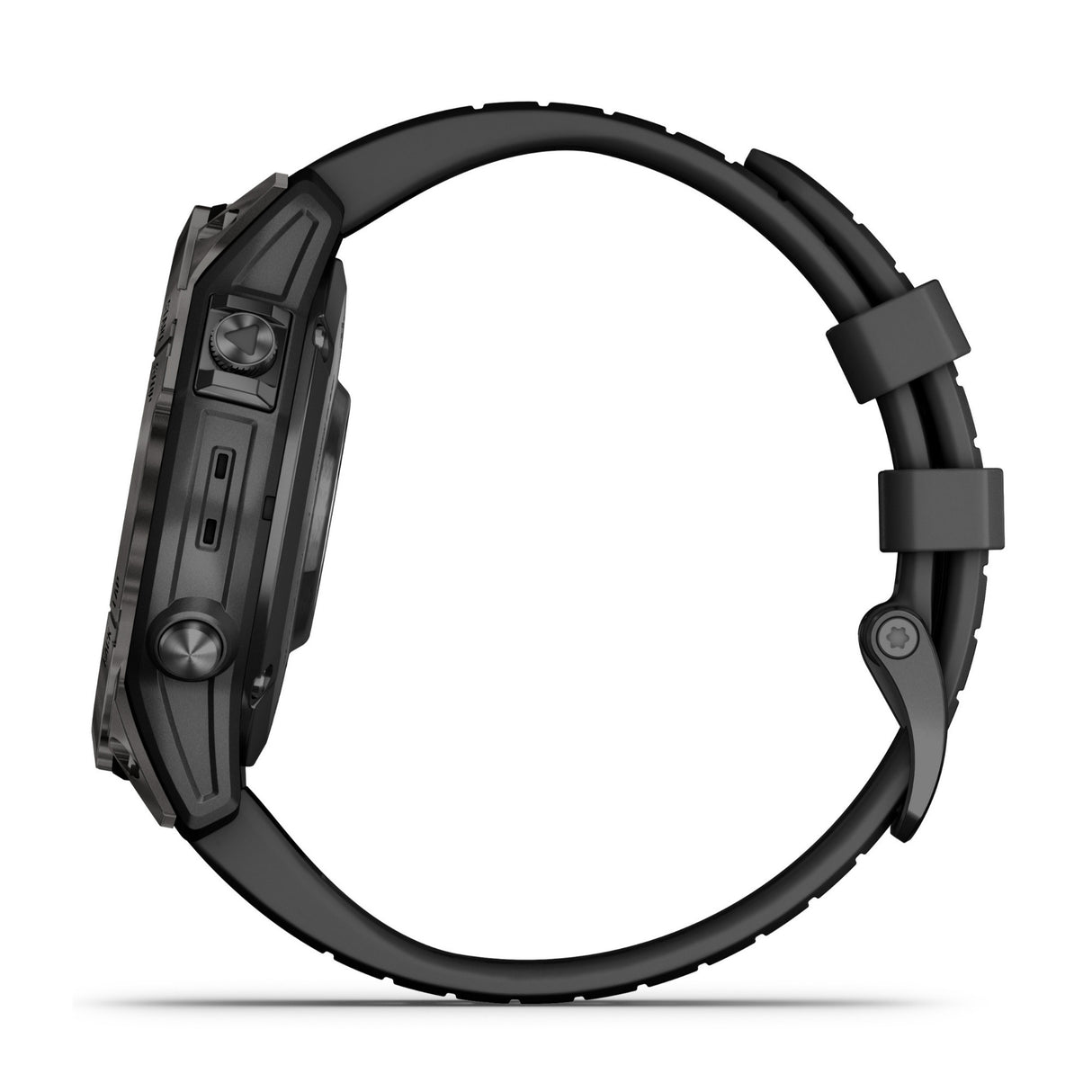 Garmin fenix 7 Pro Sapphire Solar GPS Smartwatch (Carbon Gray) with Charging Stand and Port Plugs