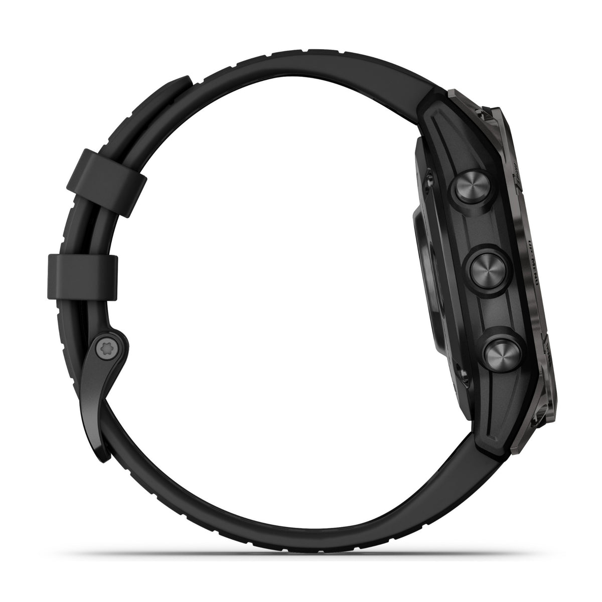 Garmin fenix 7 Pro Sapphire Solar GPS Smartwatch (Carbon Gray) with Charging Stand and Port Plugs