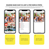 Koah Smart WiFi 10.1-inch Digital Frame 8GB (Wood) with 32GB microSDHC Memory Card and Adapter