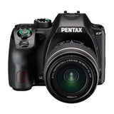 Pentax KF DSLR Camera Kit (Black) with PENTAX DA L 18-55mm F3.5-5.6 AL WR Lens with O-GPS2 GPS Unit