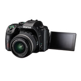 Pentax KF DSLR Camera Kit (Black) with PENTAX DA L 18-55mm F3.5-5.6 AL WR Lens with O-GPS2 GPS Unit
