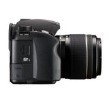 Pentax KF DSLR Camera Kit (Black) with PENTAX DA L 18-55mm F3.5-5.6 AL WR Lens with O-GPS2 GPS Unit