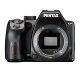 Pentax KF DSLR Camera (Black) and 18-55mm F3.5-5.6 AL WR Lens, Accessory Kit, Software, Memory Card