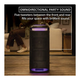 Sony SRS-XV800 X-Series Wireless Portable Bluetooth Karaoke Party Speaker (Black) Bundle