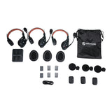 Hollyland Solidcom C1 Pro-3S 1100-Feet Full-Duplex ENC Wireless Intercom System with 3 Headsets