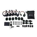 Hollyland Solidcom C1 Pro-6S 1100-Feet Full-Duplex ENC Wireless Intercom System with 6 Headsets