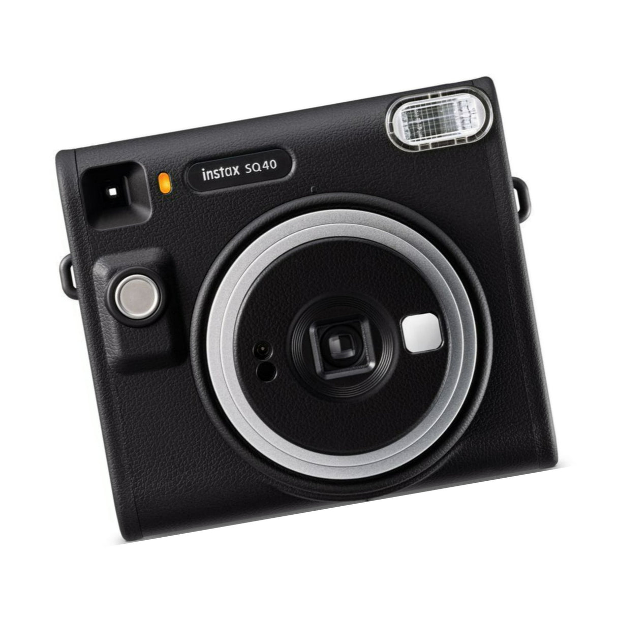 Fujifilm instax SQUARE SQ40 Selfie Mode Easy-To-Operate Auto-Exposure Analog Camera (Black)