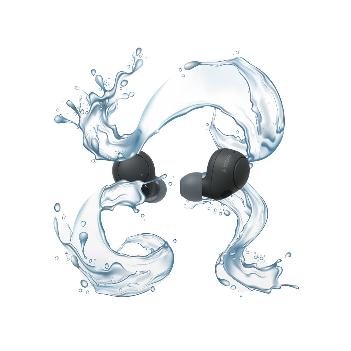 Sony WF-C700N Truly Wireless Noise Canceling Bluetooth Earbuds with Mic (Black) bundle