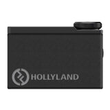 Hollyland LARK MAX Duo Wireless Mic System with MaxTimbre Mic Technology and Advanced ENC (Black)