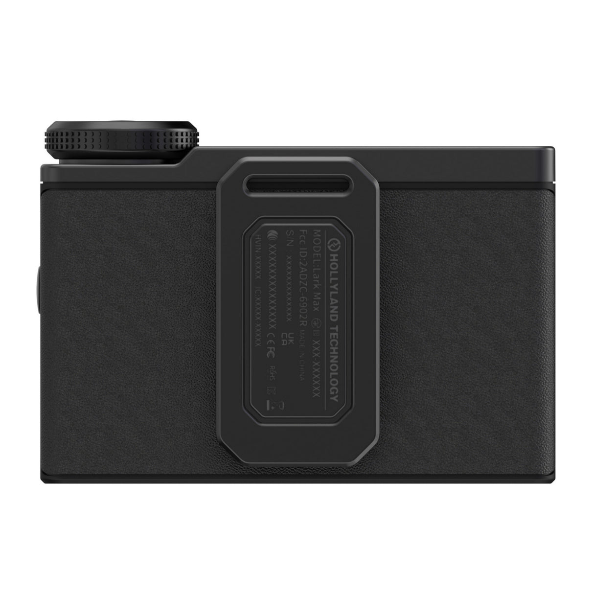 Hollyland LARK MAX Duo Wireless Mic System with MaxTimbre Mic Technology and Advanced ENC (Black)